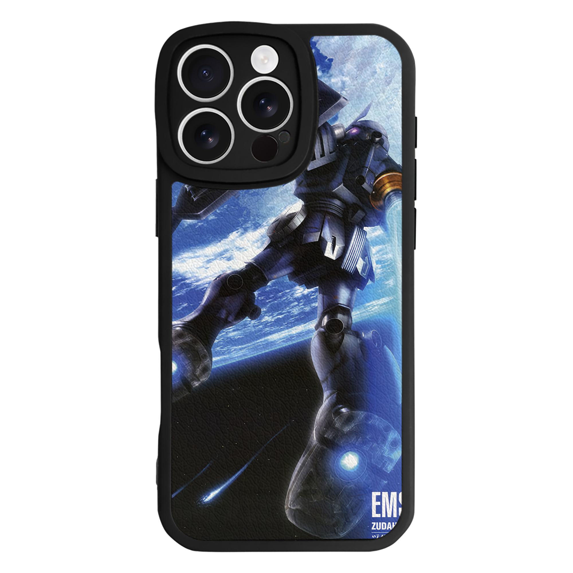 （画像用） 機動戦士ガンダム Mobile Suit Gundam 【iPhone 16シリーズ対応】シリコンスマホケース（レザー調） 材質：シリコン